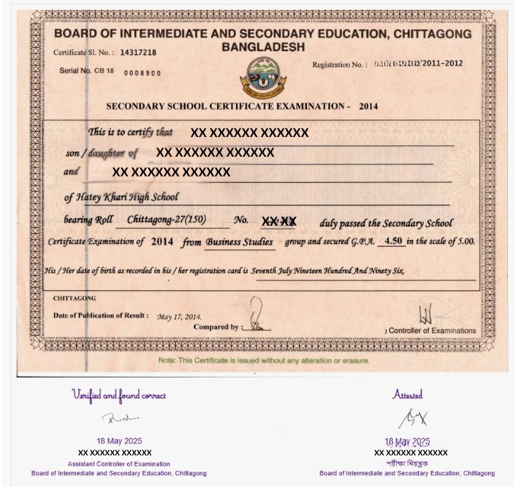 Educational Certificate Apostille Services